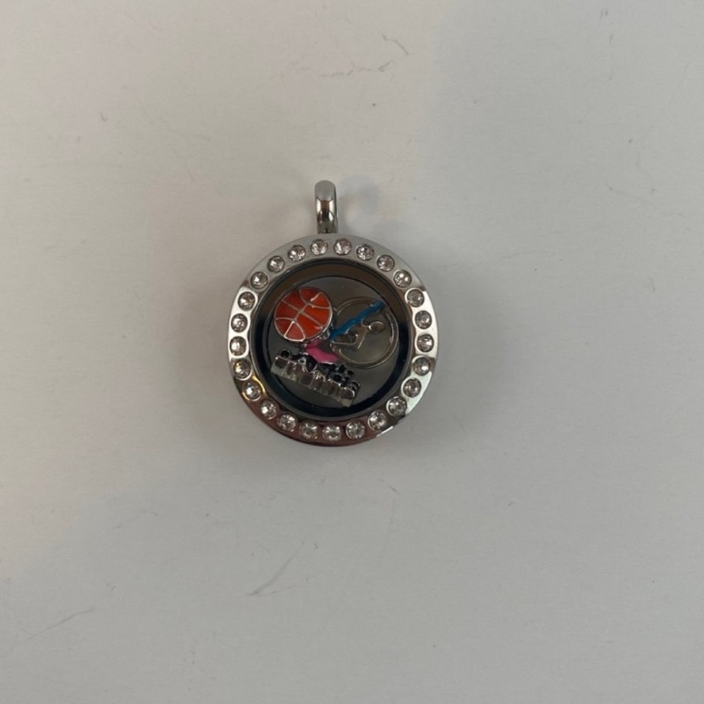 pendant with charms inside